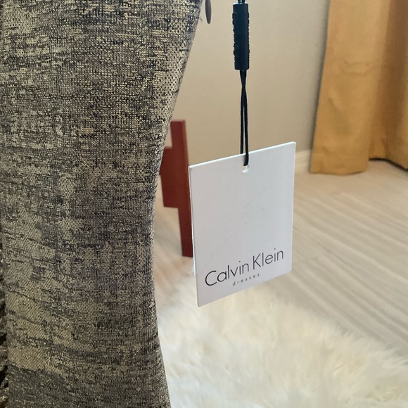 Calvin Klein Brand New Gold Dress - Picture 4 of 4